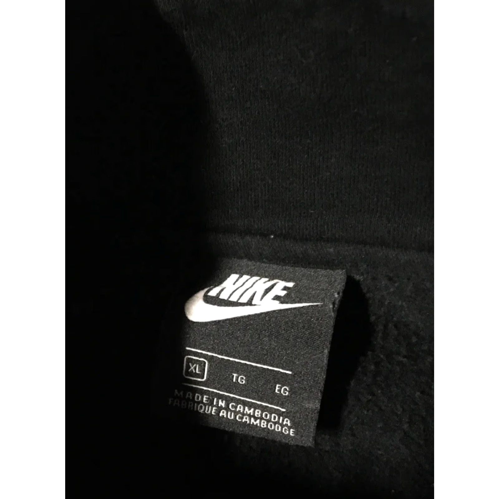 Nike VINTAGE Nike Swoosh Faded 1/2 Zip Sweatshirt XL Black Men Hoodie 90s Grunge Hip Hop Rap Nike Sportswear Size US XL / EU 56 / 4 - 6 Thumbnail