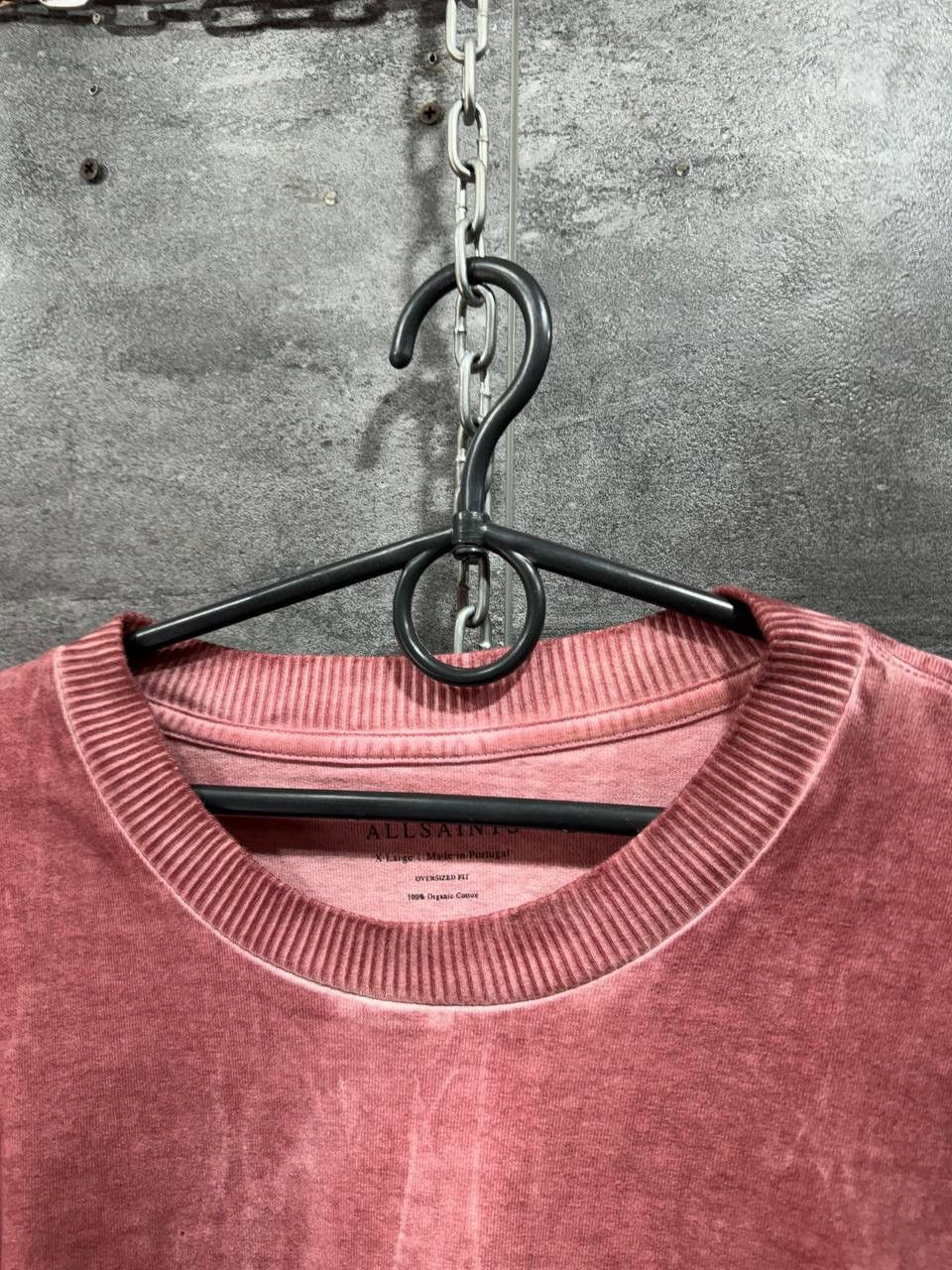 Allsaints AllSaints MAX SS CREW Basic T-Shirt Oversized Fit Mens Size US XL / EU 56 / 4 - 2 Thumbnail