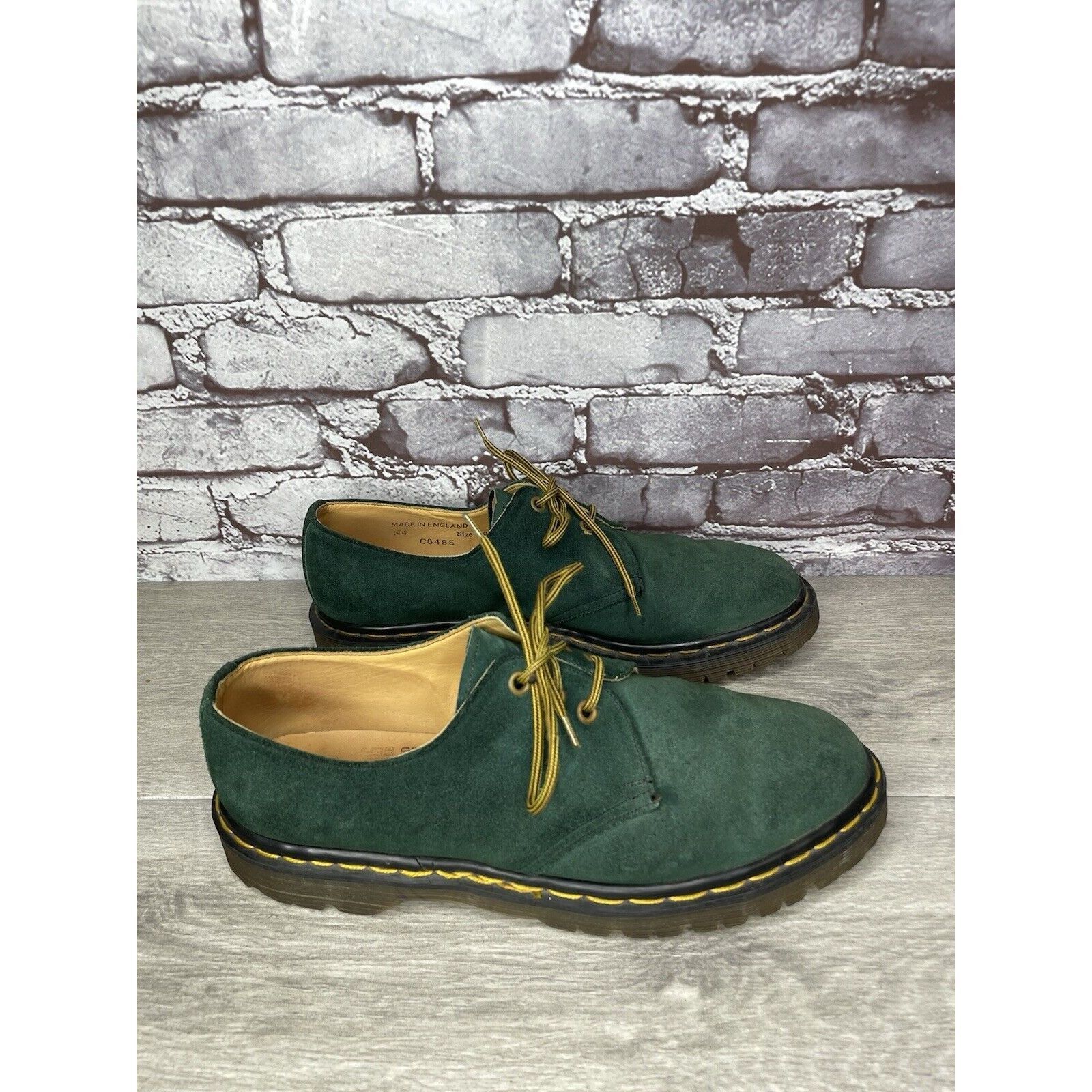 Dr. Martens Doc Dr. Martens Green Suede Leather Oxfords Shoes Men’s Sz 1 Size US 10 / EU 43 - 19 Thumbnail