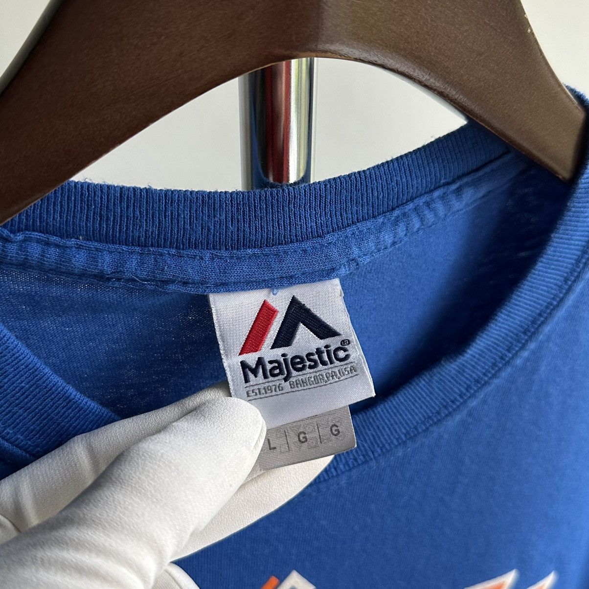 MLB × Majestic × Vintage VINTAGE MLB NEW YORK METS MAJESTIC TEE Size US L / EU 52-54 / 3 - 10 Thumbnail
