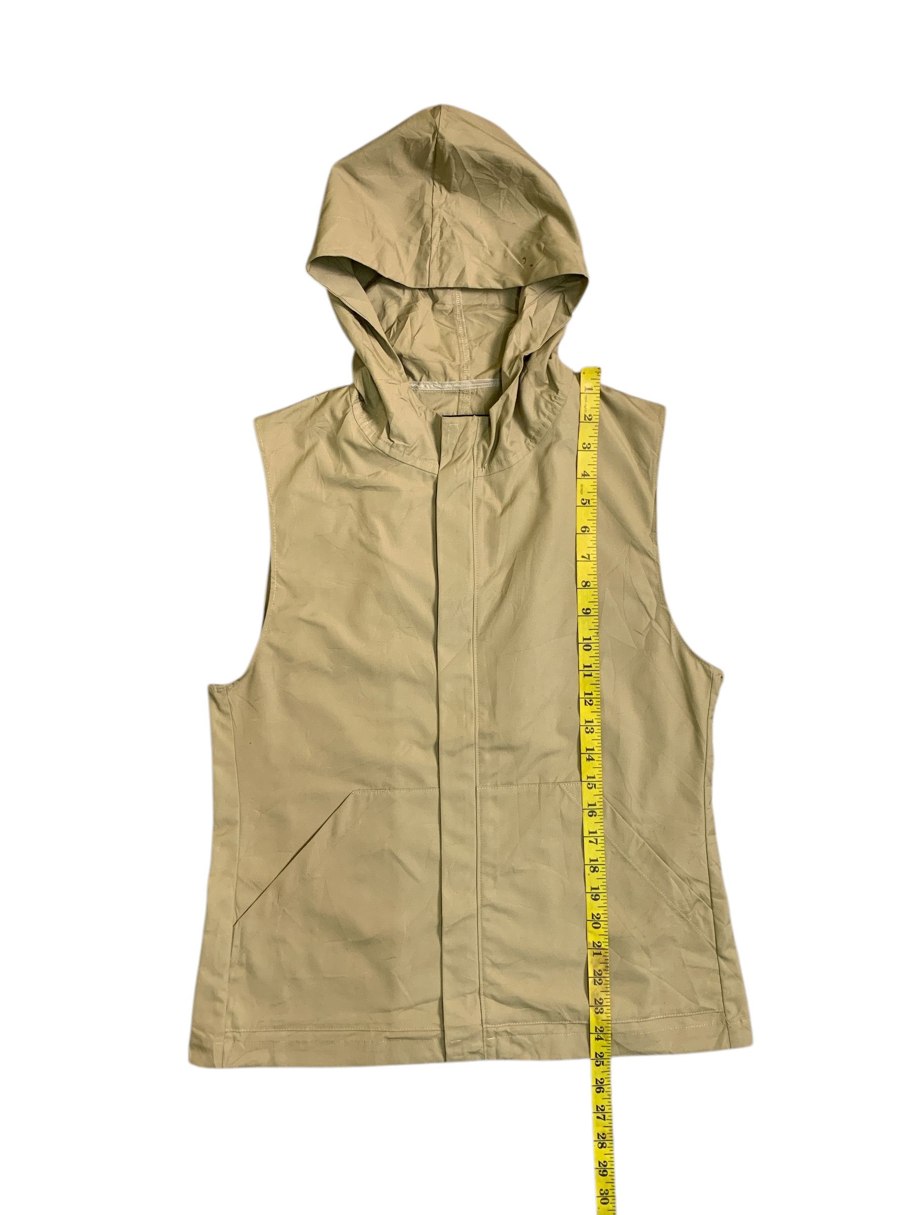 Japanese Brand × Takeo Kikuchi Rare Design Vintage Takeo Kikuchi Hoodie Vests Size L / US 10 / IT 46 - 8 Thumbnail