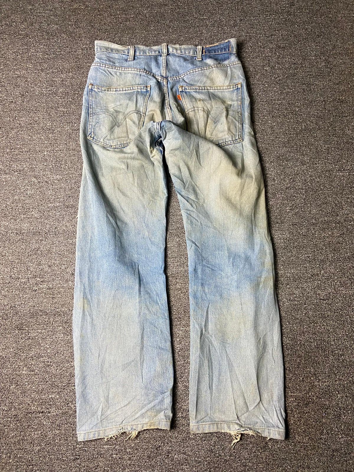 Levi's Levis Strauss Co. Ripped Denim Jeans (158) Size US 30 / EU 46 - 2 Thumbnail