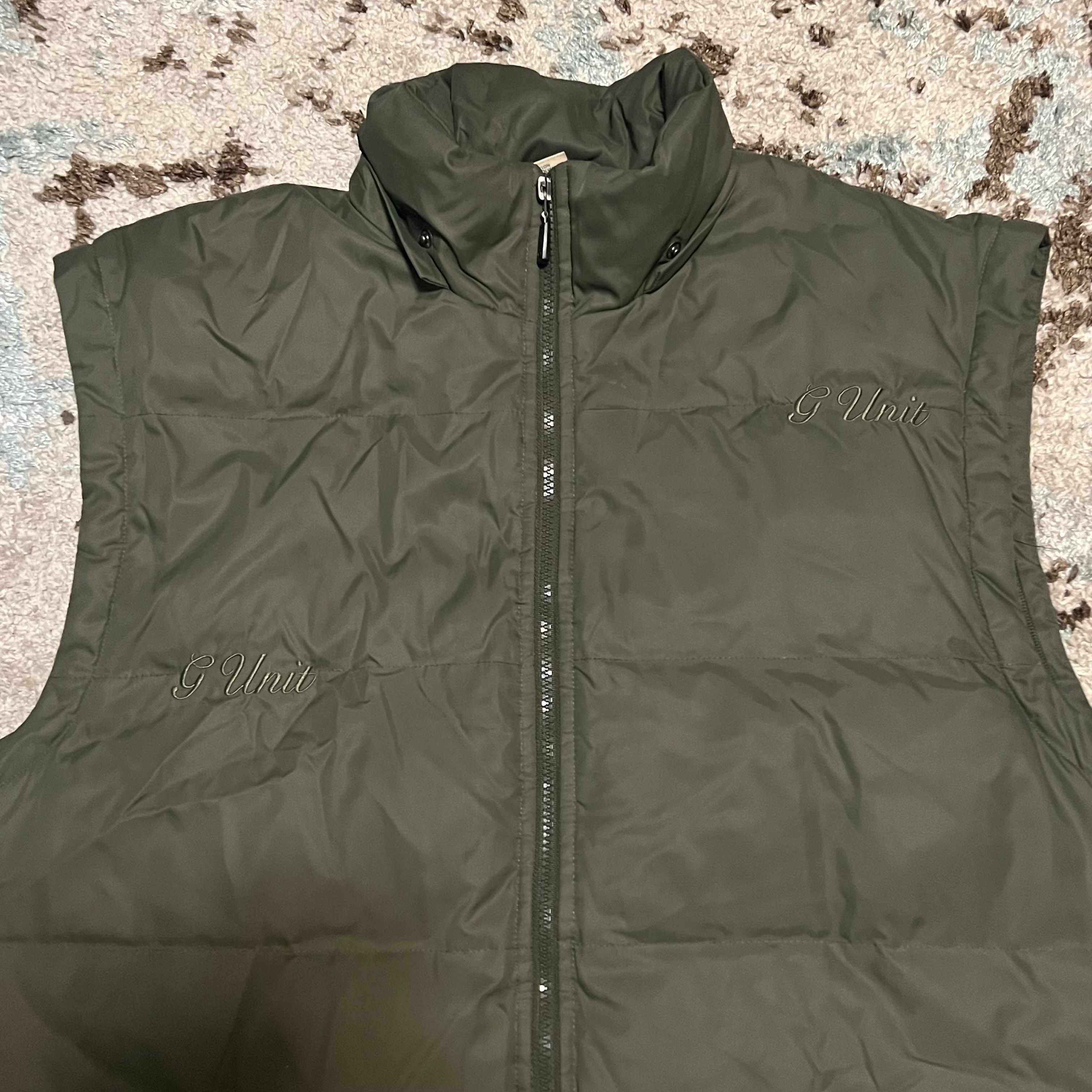 G-Unit G-Unit Down Puffer Vest Size XL Army Green Y2K Size US XL / EU 56 / 4 - 3 Thumbnail