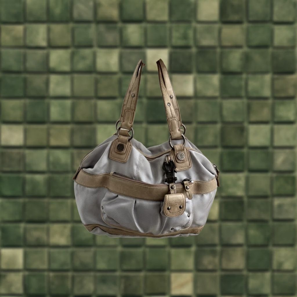 George Gina & Lucy VINTAGE GGL George Gina & Lucy Tote Bag Women Medium Gray Clay 90s City Classic Retro Designer US Streetwear Tote Bag Size ONE SIZE - 1 Thumbnail