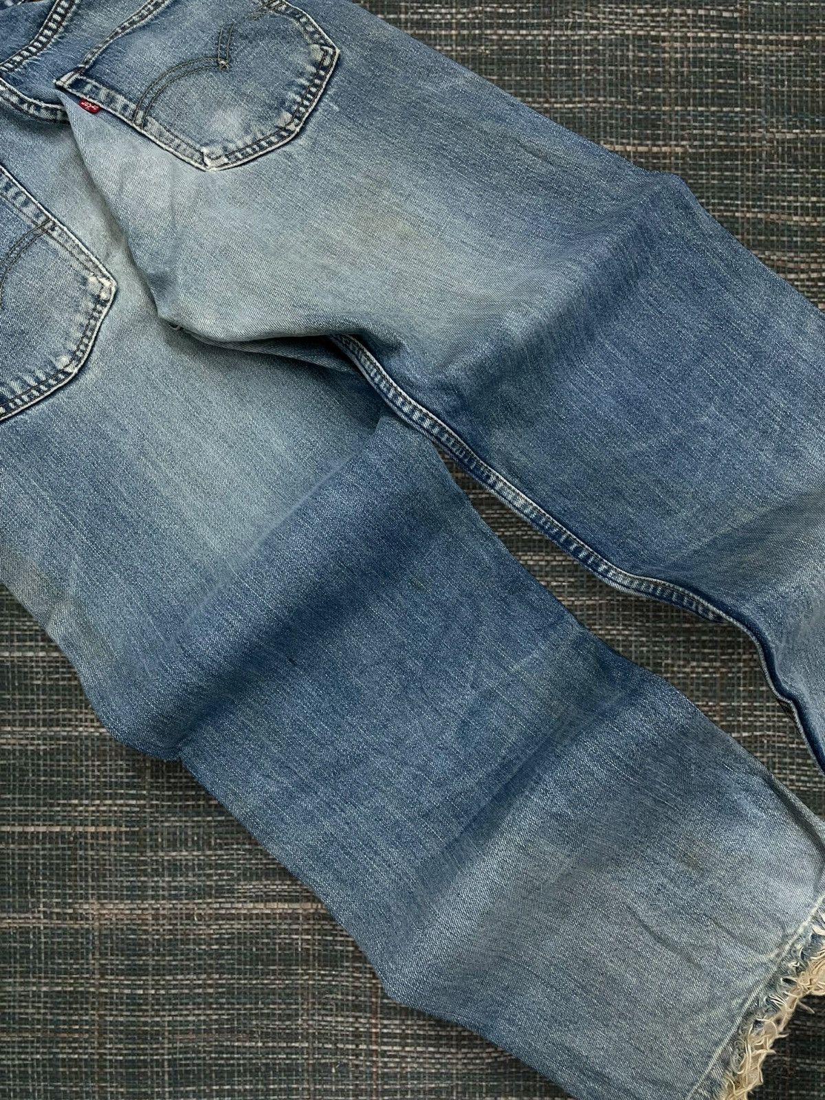 Levi's Vintage Clothing Vintage 1990s Original Levis 504 Distressed Mudwash Style Size US 29 - 11 Thumbnail