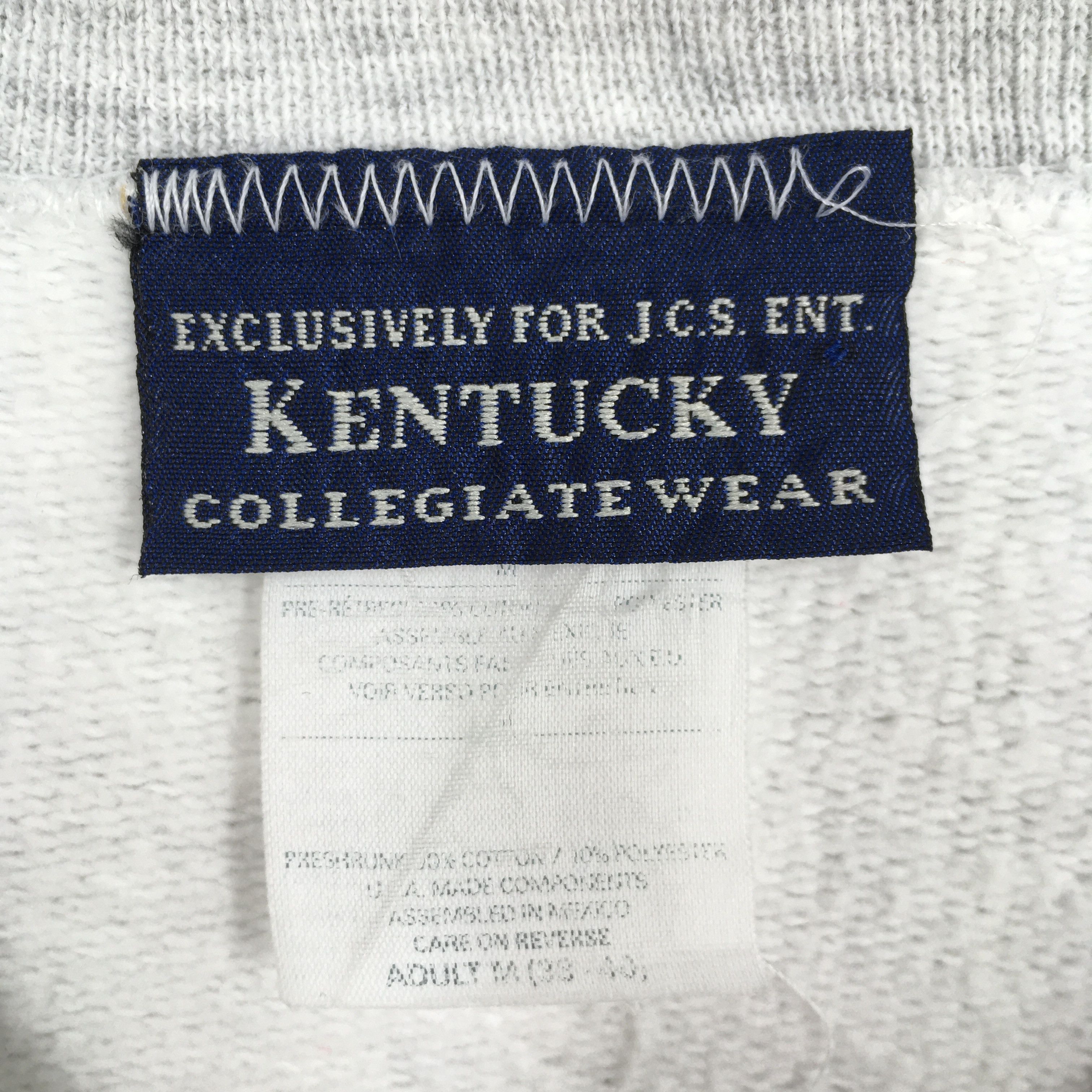 NCAA Vintage Kentucky Wildcats Gray Sweatshirt Medium Size US M / EU 48-50 / 2 - 5 Thumbnail