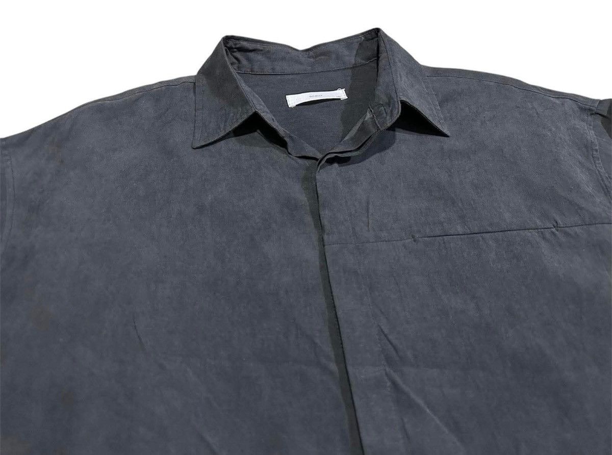 Designer × Japanese Brand 🔥Sick Y2K Scent Black Velvet Oversized Shirt Size US XXL / EU 58 / 5 - 3 Thumbnail