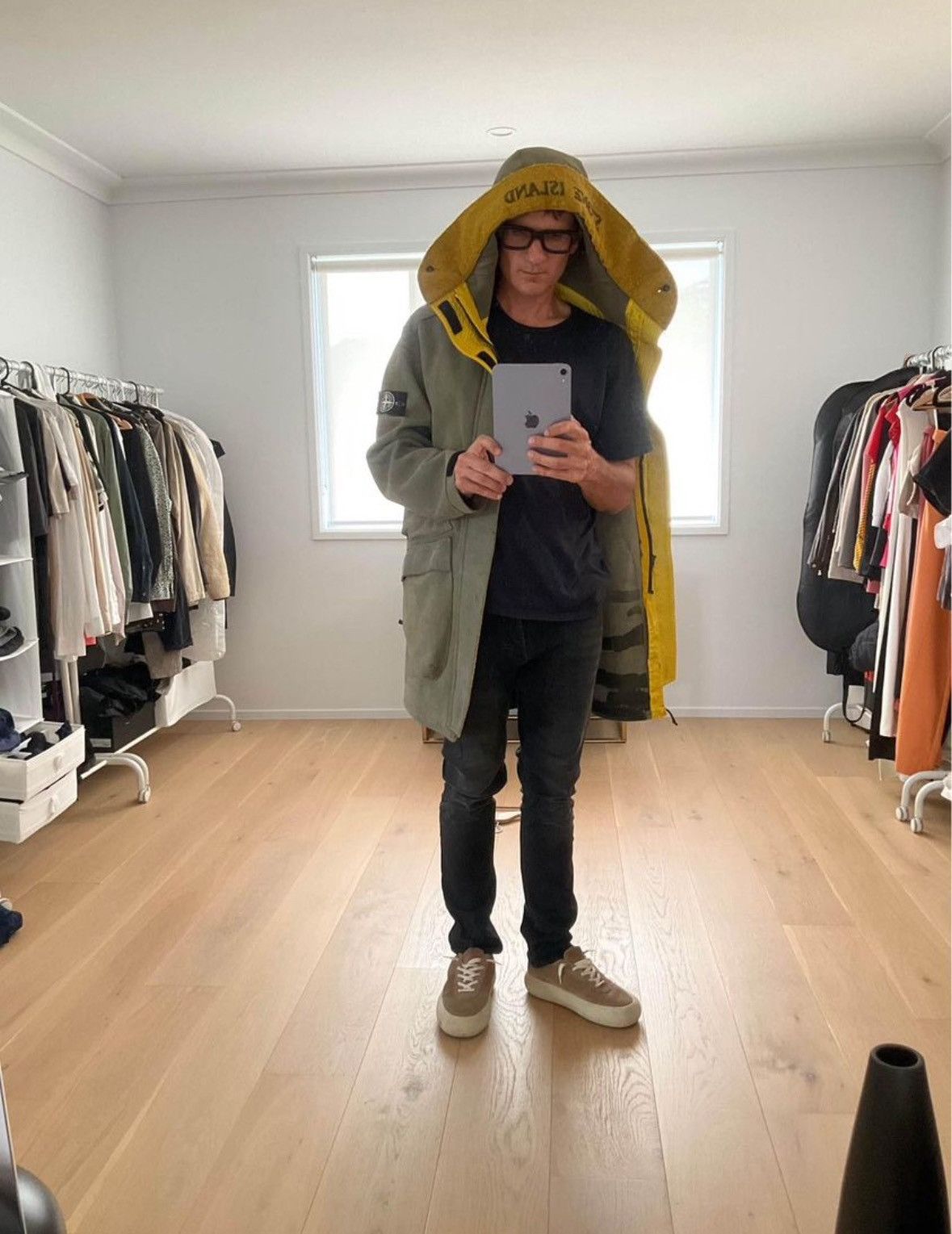 Stone Island Stone Island 71229 Man Made Suede-TC Parka Size US M / EU 48-50 / 2 - 10 Thumbnail