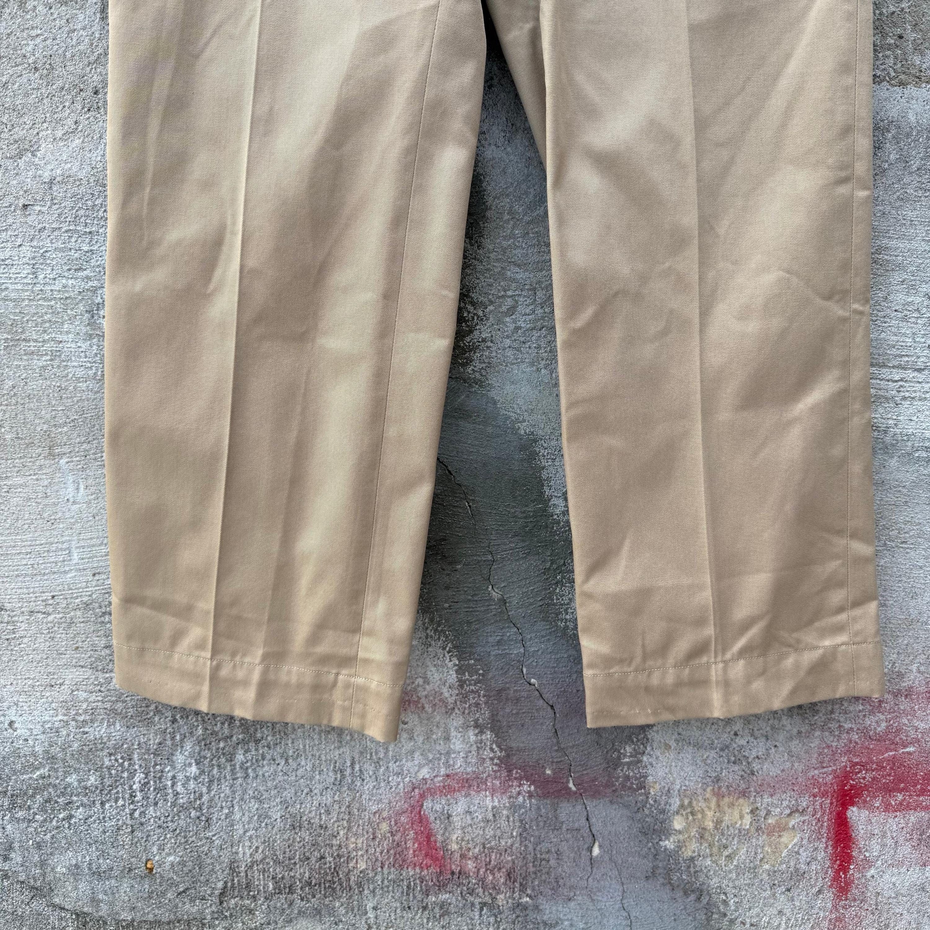 Vintage 70's US Military Khaki Chino Pants Size US 27 - 10 Thumbnail