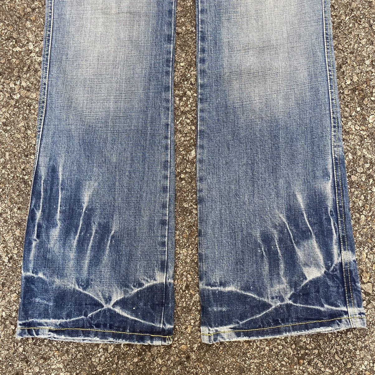 Kapital Flare Jeans Back Number Monkey Pocket Japanese Denim Size US 30 / EU 46 - 2 Thumbnail