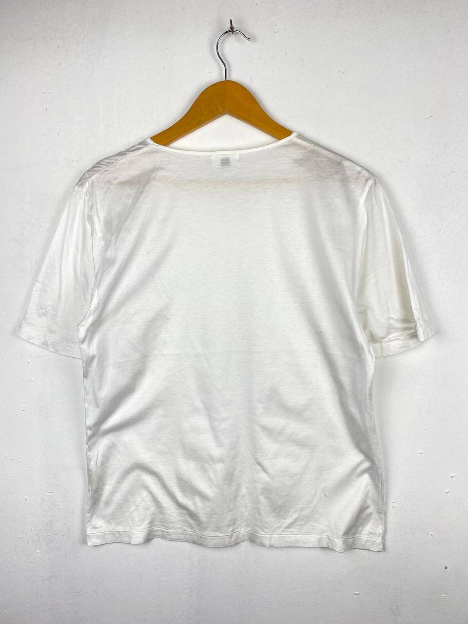 Burberry vintage burberrys plain white tee Size US M / EU 48-50 / 2 - 8 Thumbnail