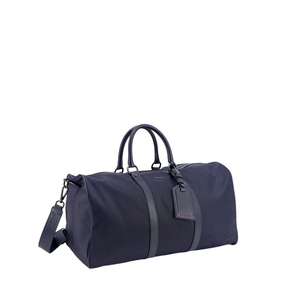 Kiton KITON Blue Weekend Nylon Duffle Bag New & Authentic Size ONE SIZE - 3 Thumbnail