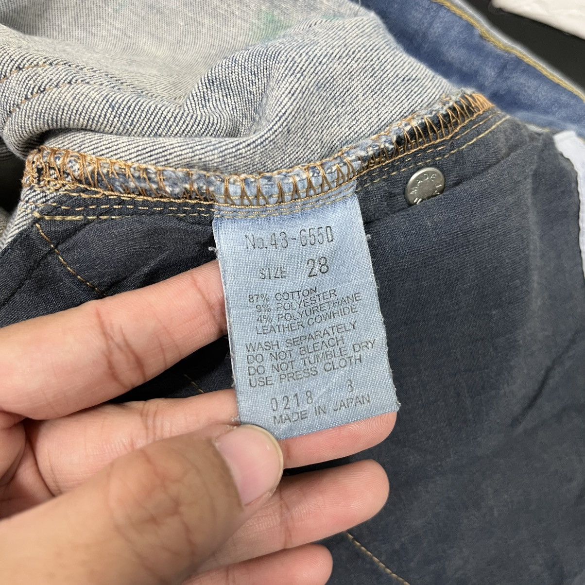 Spellbound Vintage Spellbound Utility Denim Jeans Size US 29 - 21 Thumbnail