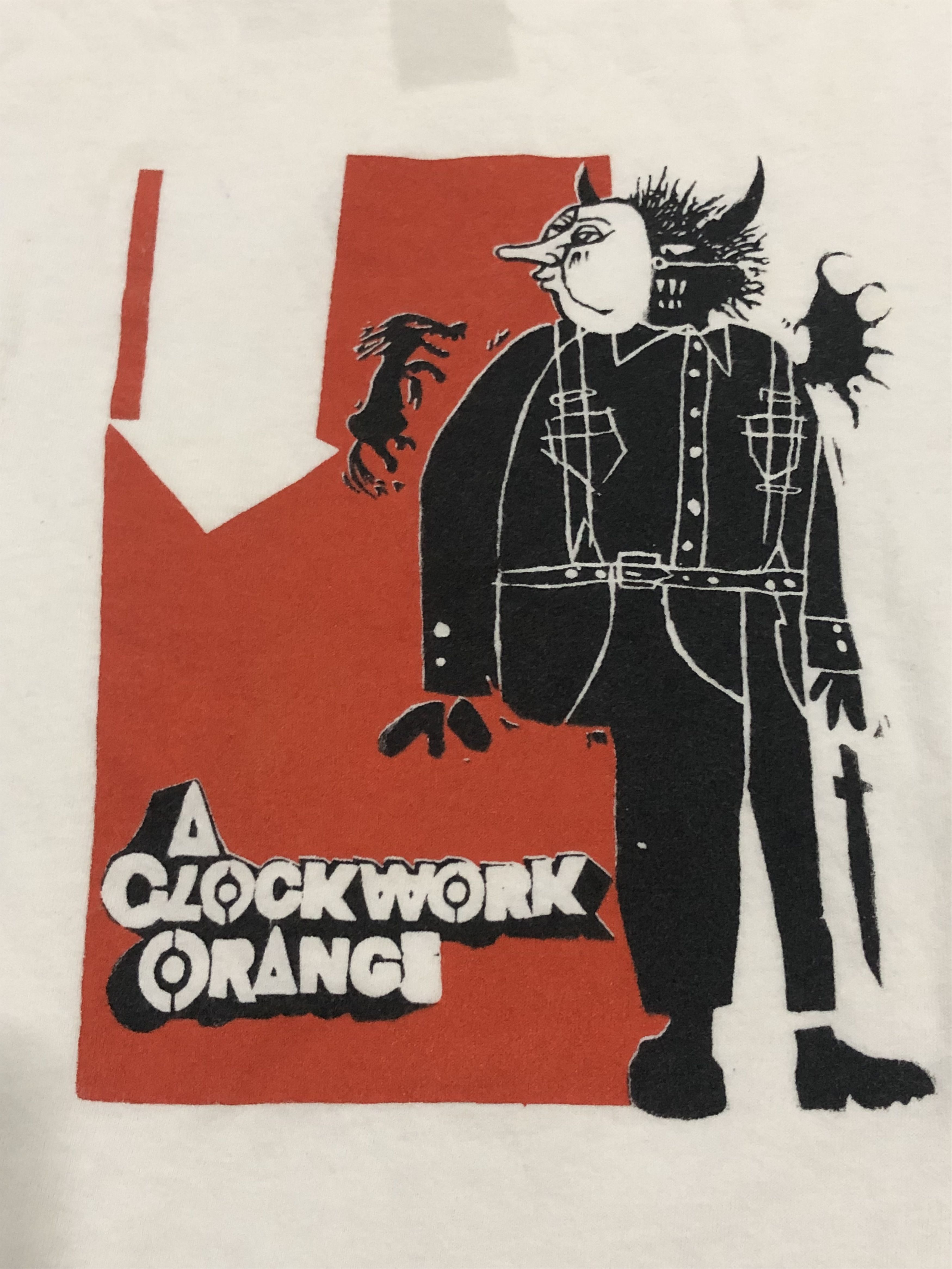 Vintage A Clockwork Orange Tshirt Size US L / EU 52-54 / 3 - 3 Thumbnail