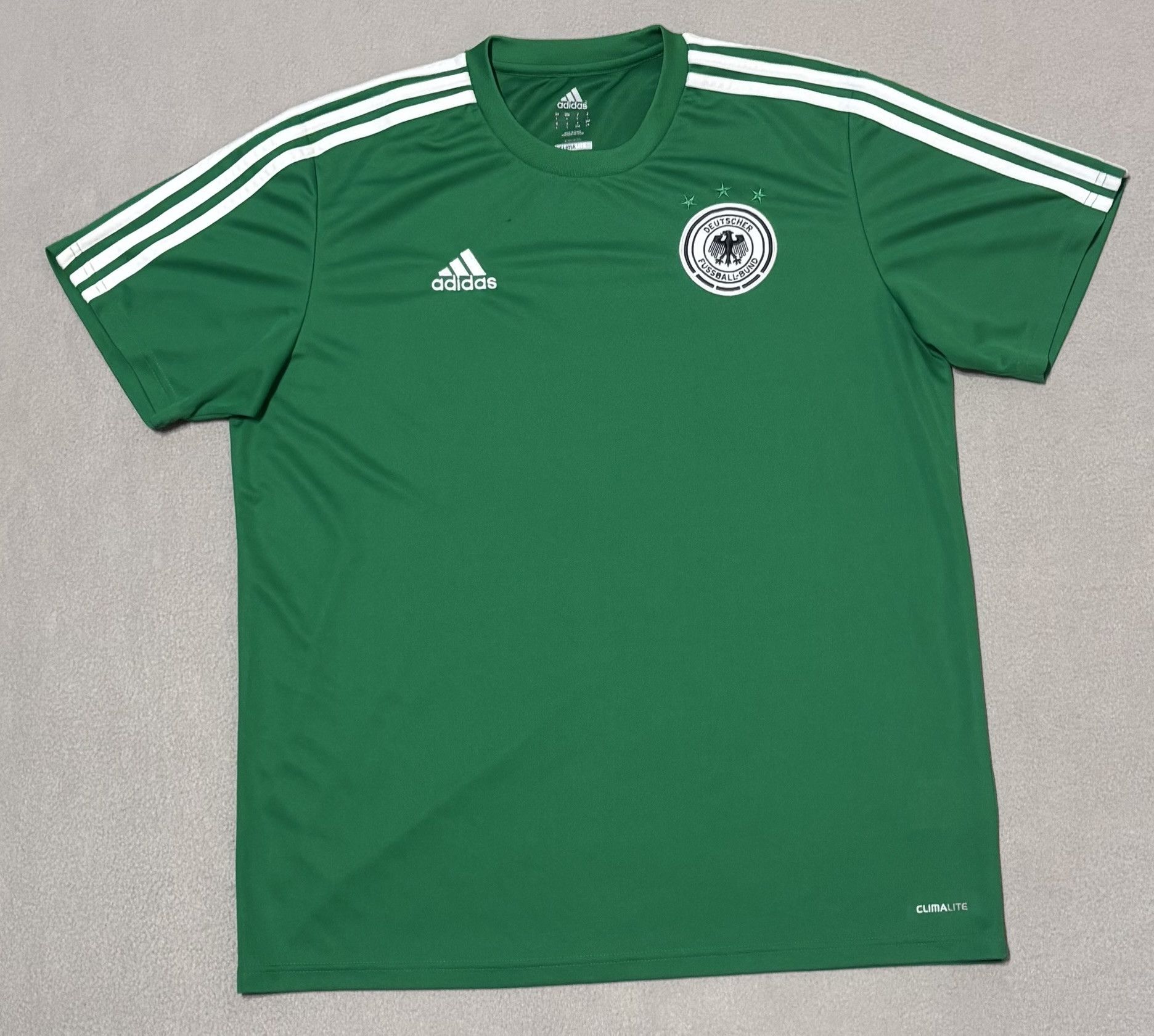 Adidas Germany 2012 Adidas Football Jersey Size L Size US L / EU 52-54 / 3 - 5 Thumbnail