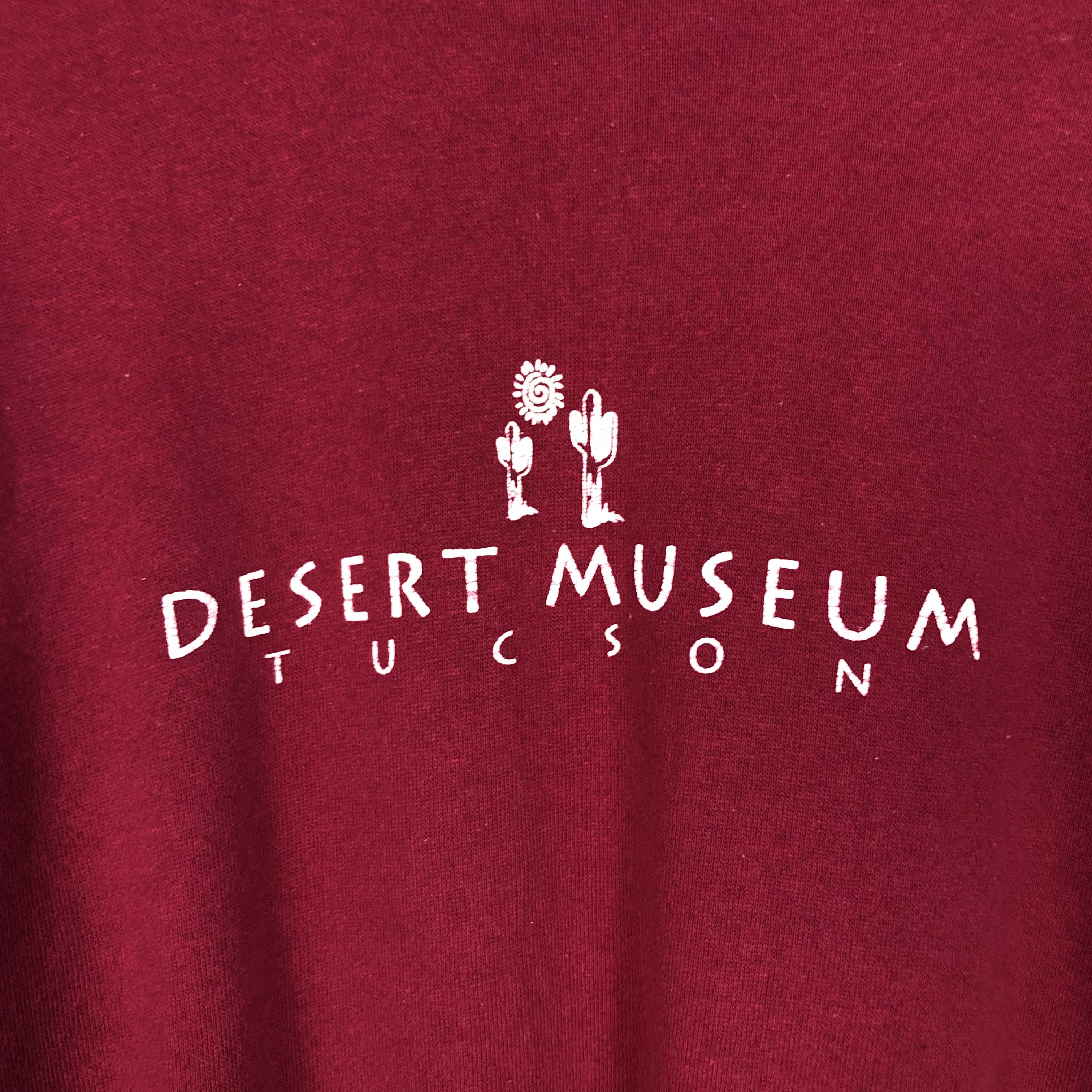 Vintage 📌Vintage Sweatshirt Desert Museum Tucson Issey Miyake Size US L / EU 52-54 / 3 - 13 Thumbnail