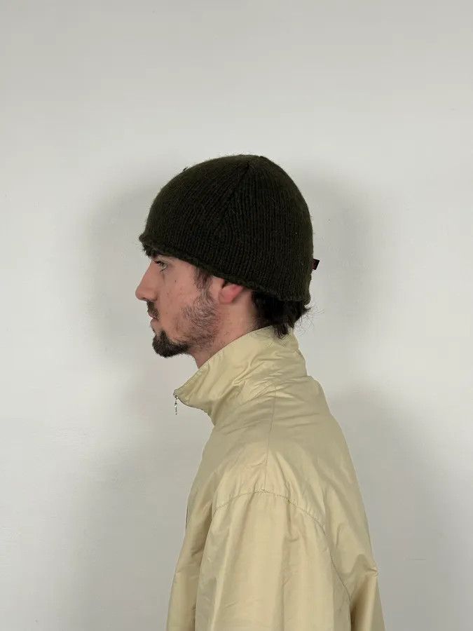 Dolce & Gabbana 2000s Dolce & Gabbana Green Wool Beanie Size ONE SIZE - 3 Thumbnail