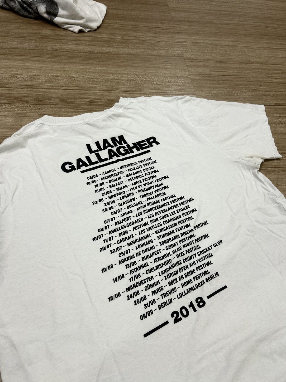 Band Tees Liam Gallagher Size US L / EU 52-54 / 3 - 5 Thumbnail