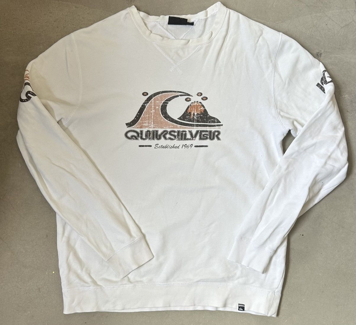 Quiksilver VINTAGE QUIKSILVER SWEATSHIRT Size US L / EU 52-54 / 3 - 1 Thumbnail