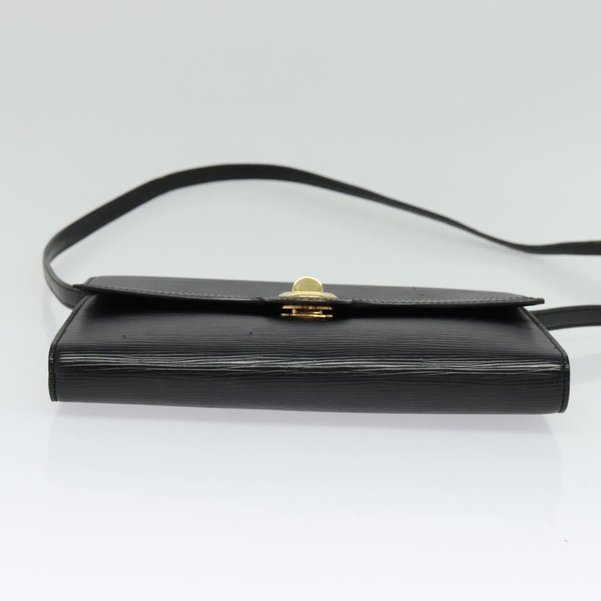 Louis Vuitton LOUIS VUITTON Epi Pochette Arche Shoulder Bag Black Noir Size ONE SIZE - 9 Thumbnail