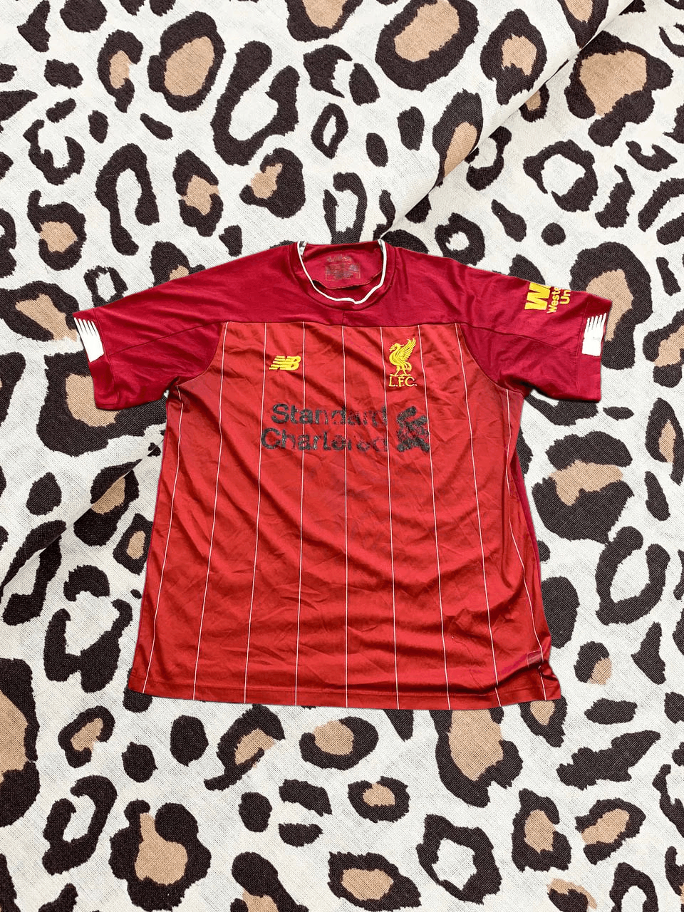 New Balance LIVERPOOL RARE FOOTBALL SHIRT JERSEY HOME NEW BALANCE Size US L / EU 52-54 / 3 - 1 Thumbnail