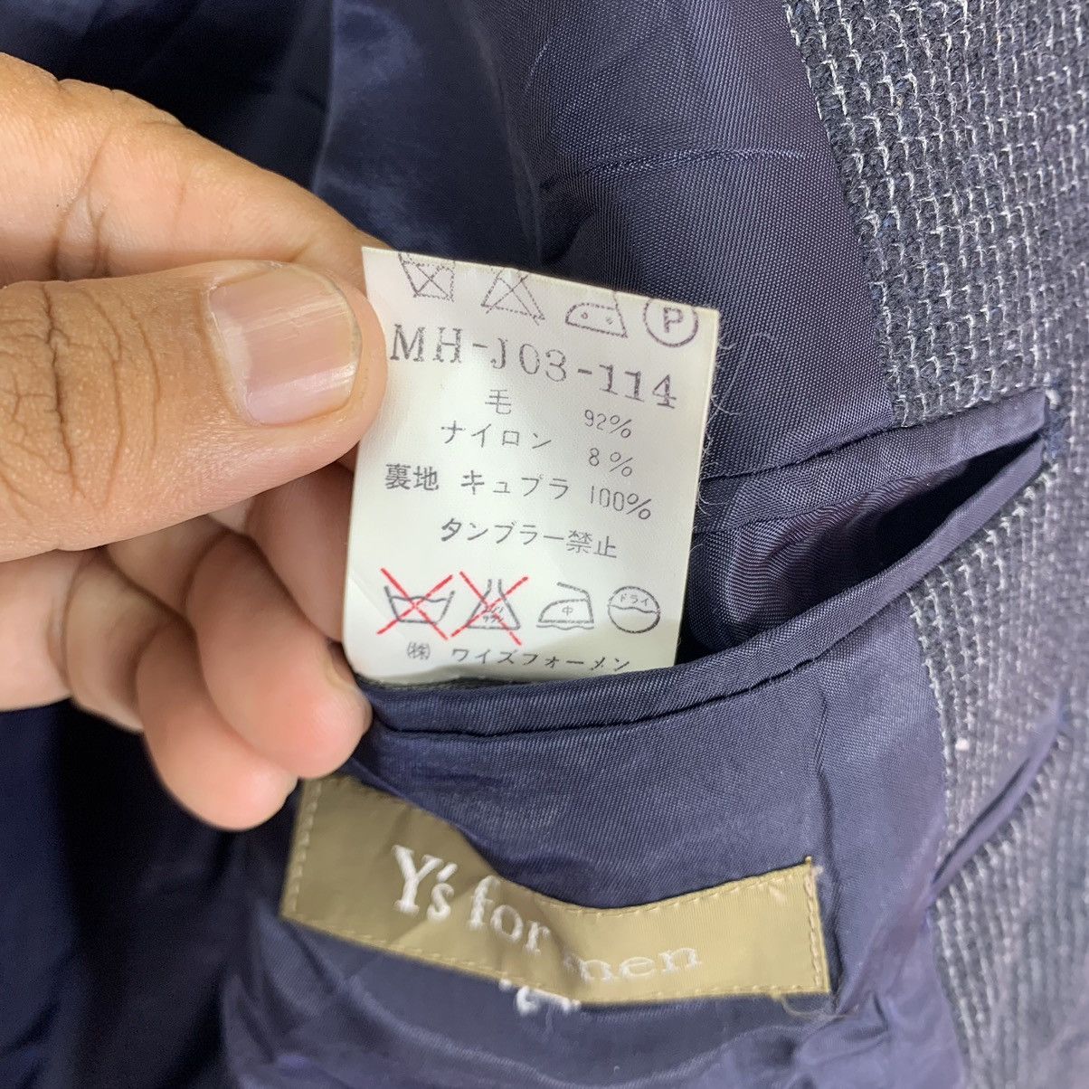 Y's for Men VINTAGE Y’s FOR MEN COAT BLAZER Size US M / EU 48-50 / 2 - 10 Thumbnail