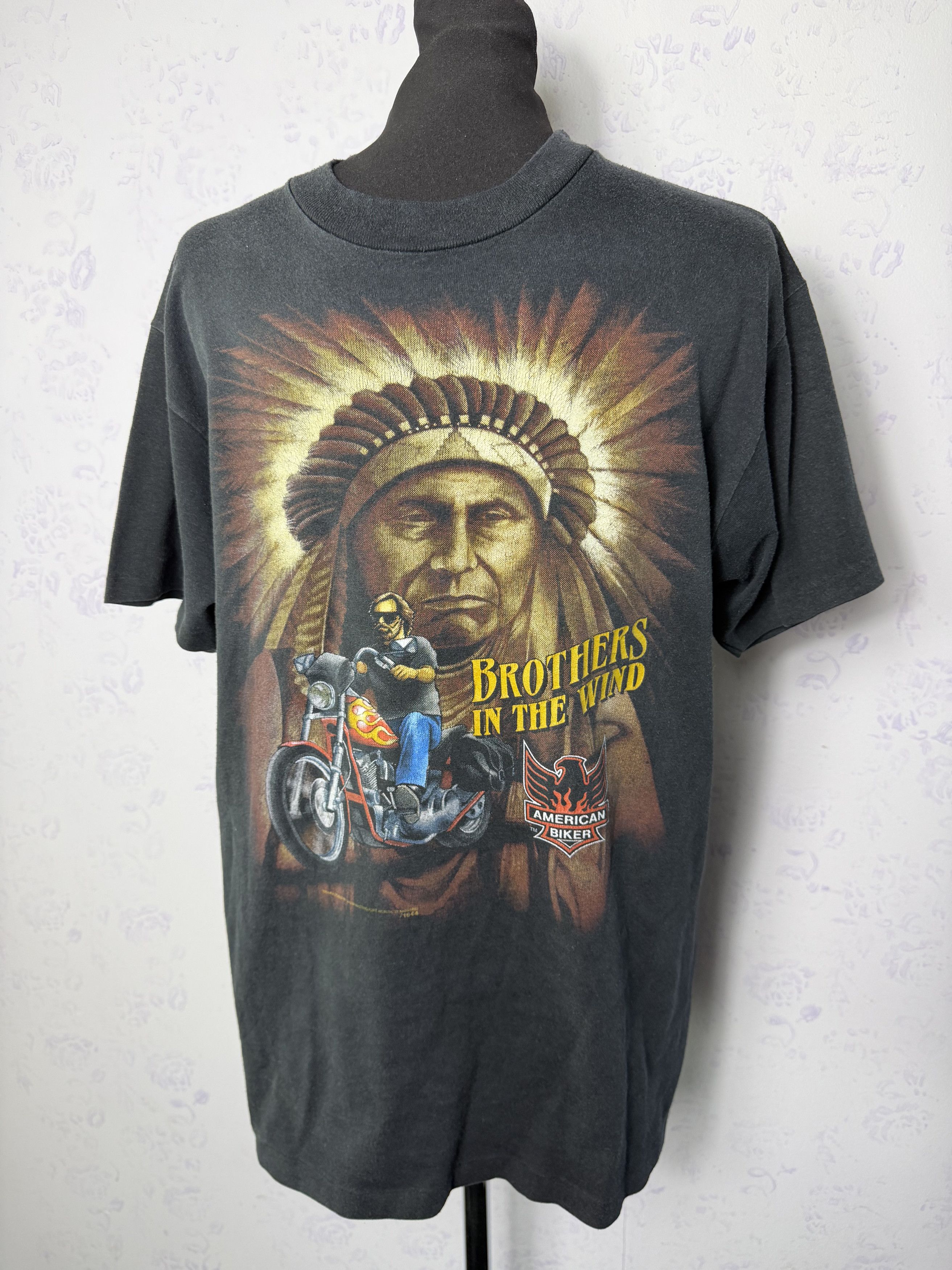 Harley Davidson American Biker Graphic Tee Washed Black L Delta Size US L / EU 52-54 / 3 - 1 Thumbnail