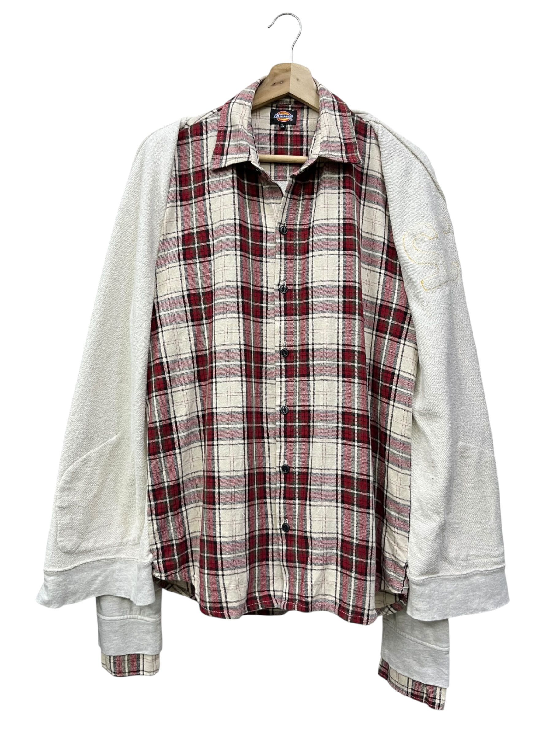 Dickies 🔥Rare Dickies Double Layer 32Texas Hybrid Cardigan Jacket Size M / US 6-8 / IT 42-44 - 4 Thumbnail