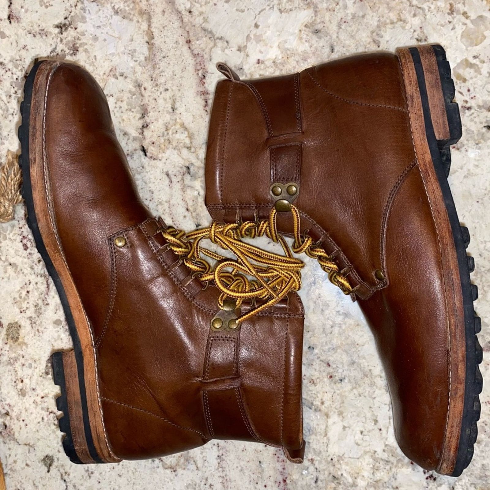 Rachel Comey Rachel Comey $400 Mens Burnside Trench Boot Brown Leather 8 Size US 8 / EU 41 - 5 Thumbnail
