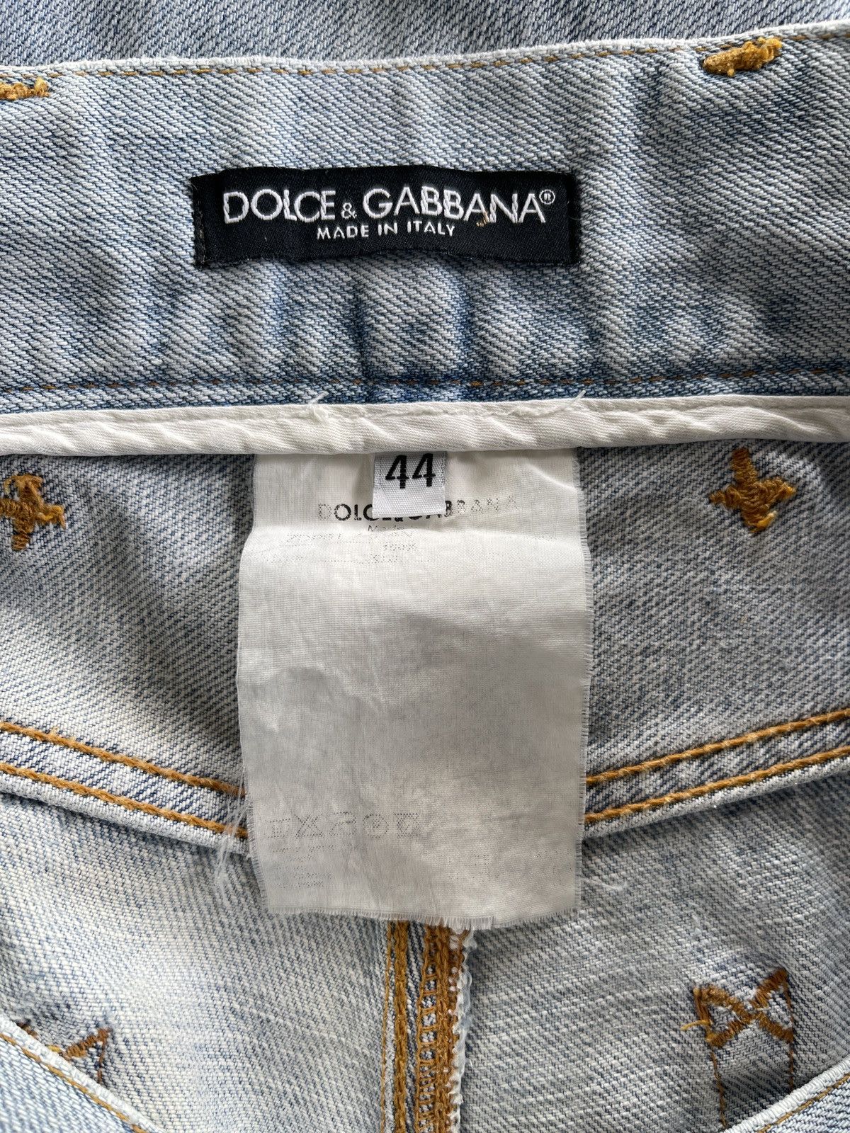 Dolce & Gabbana Dolce & Gabbana Ripped Distressed Denim Size US 30 / EU 46 - 14 Thumbnail