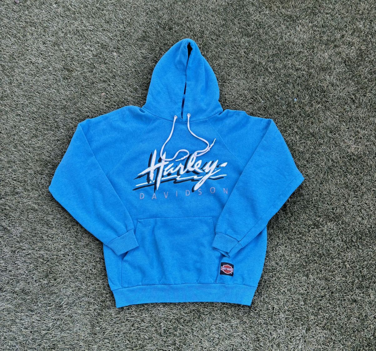 Harley Davidson Vintage 80s Harley Davidson hoodie Size US L / EU 52-54 / 3 - 1 Thumbnail