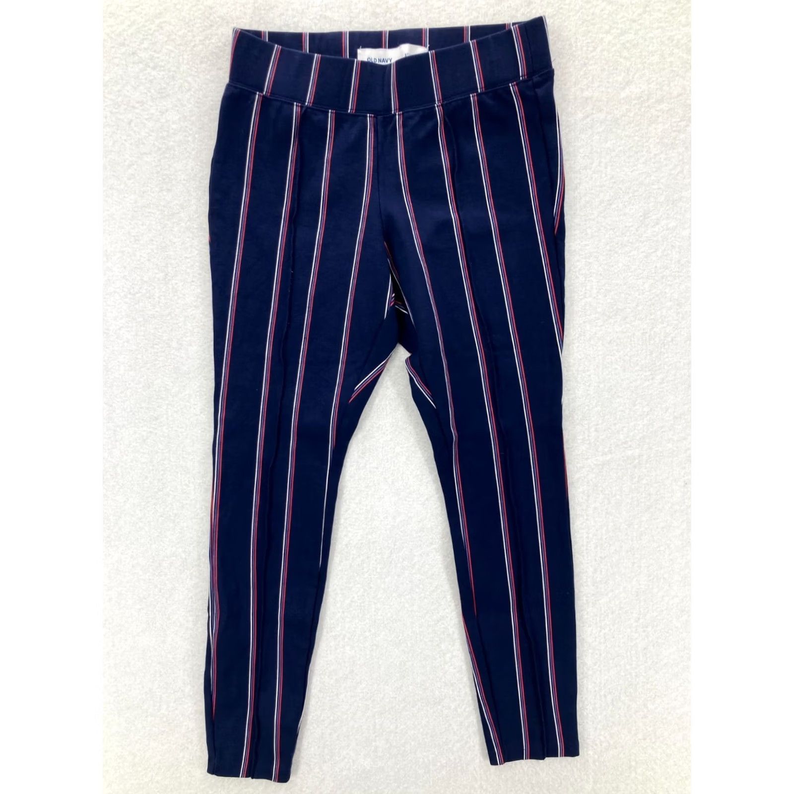 Old Navy Old Navy Pants Womens XS Stevie Size Striped Print Super Stretch Leggings Size 26" / US 2 / IT 38 - 2 Thumbnail