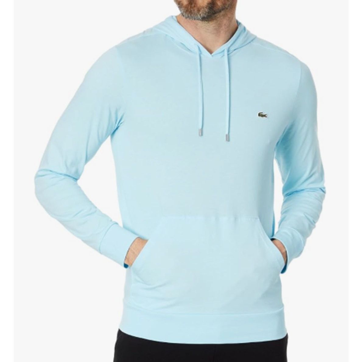 Lacoste Lacoste Long Sleeve Hooded Jersey Cotton T-Shirt Hoodie 2XL Size US XXL / EU 58 / 5 - 1 Thumbnail