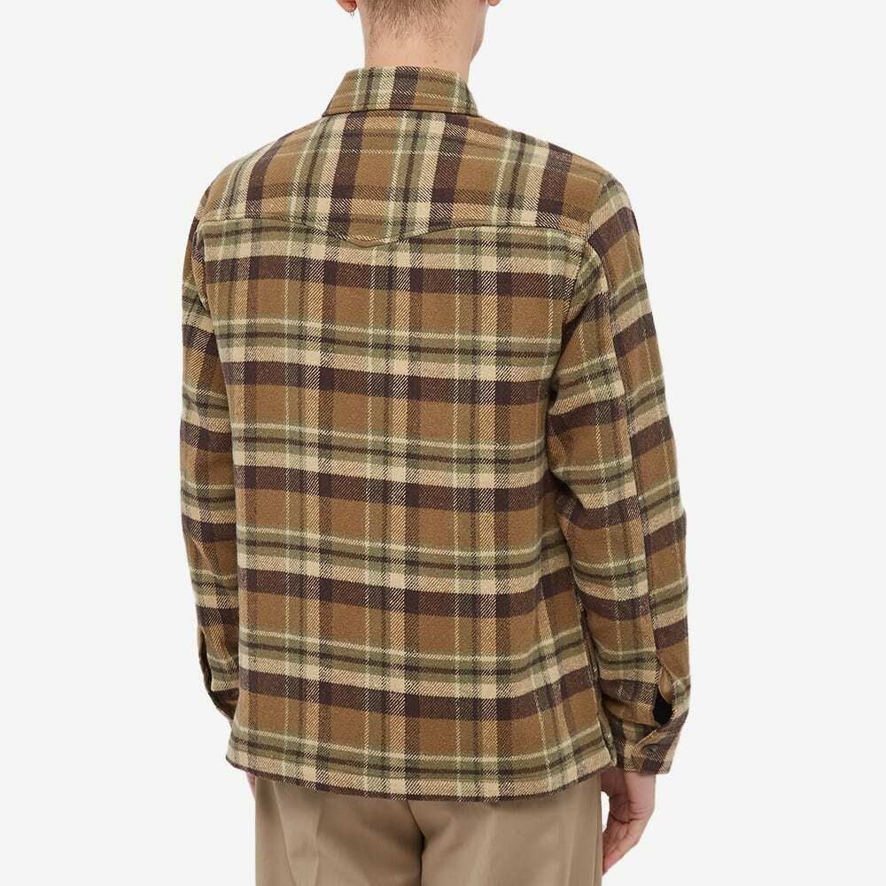 Officine Generale o1mle1025 Barrett Jap Cotton Check Overshirt in Multicolor Size US L / EU 52-54 / 3 - 3 Thumbnail