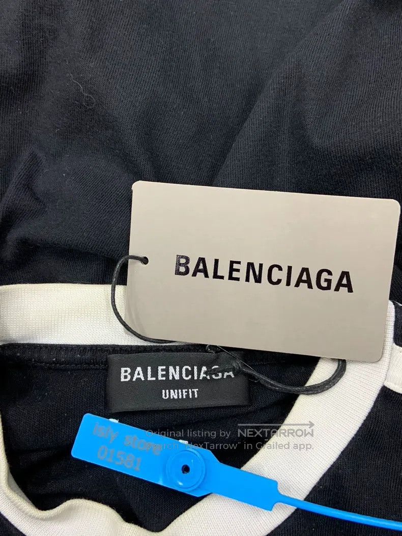 Balenciaga Balenciaga Colorful Alphabet Logo Print Loose Fit Round Ne Size US S / EU 44-46 / 1 - 5 Thumbnail