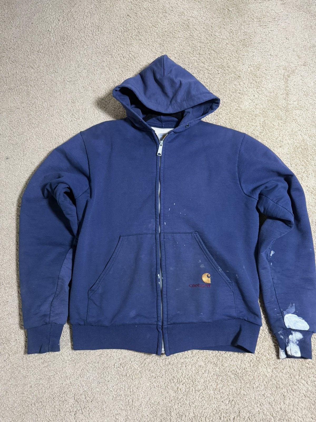 Carhartt Vintage Carhartt Hoodie Size US L / EU 52-54 / 3 - 1 Thumbnail