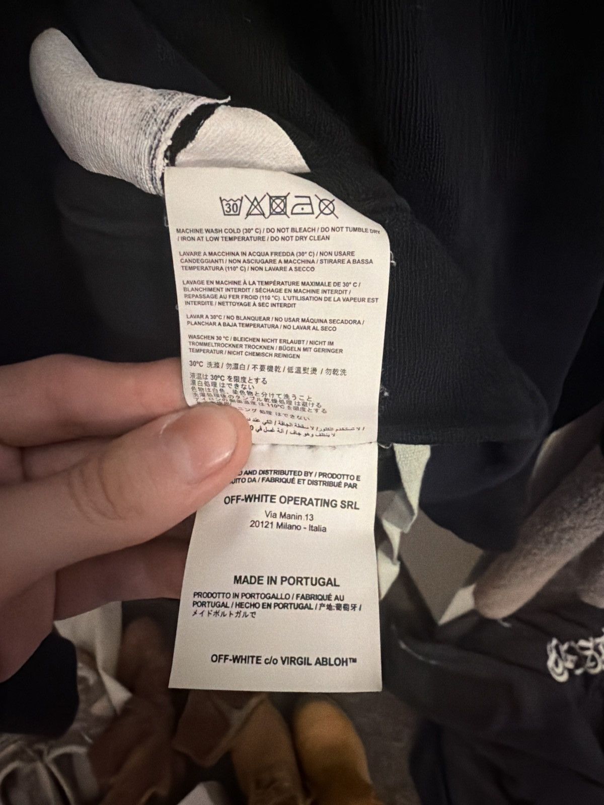 Off-White OFF-WHITE OG LOGO HOODIE Size US L / EU 52-54 / 3 - 5 Thumbnail