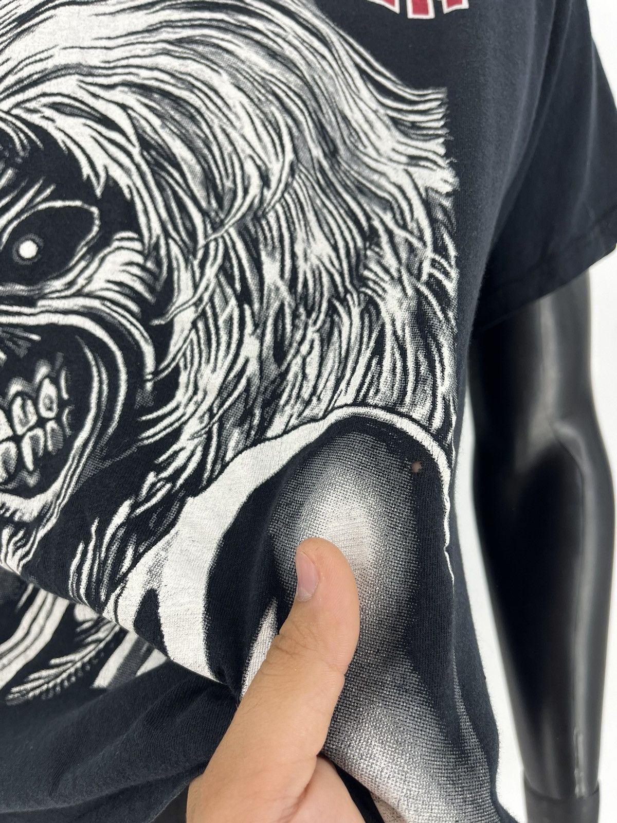 Band Tees × Vintage Vintage Y2K Iron Maiden Horror Skulls Tee Band Streetwear Size US M / EU 48-50 / 2 - 8 Thumbnail