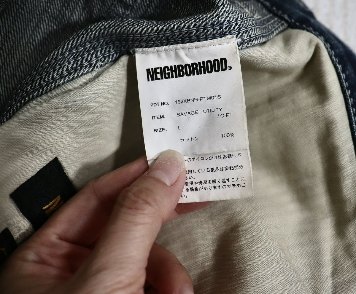 Neighborhood Neighborhood 19aw Savage Utility Denim size L Size US 36 / EU 52 - 9 Thumbnail