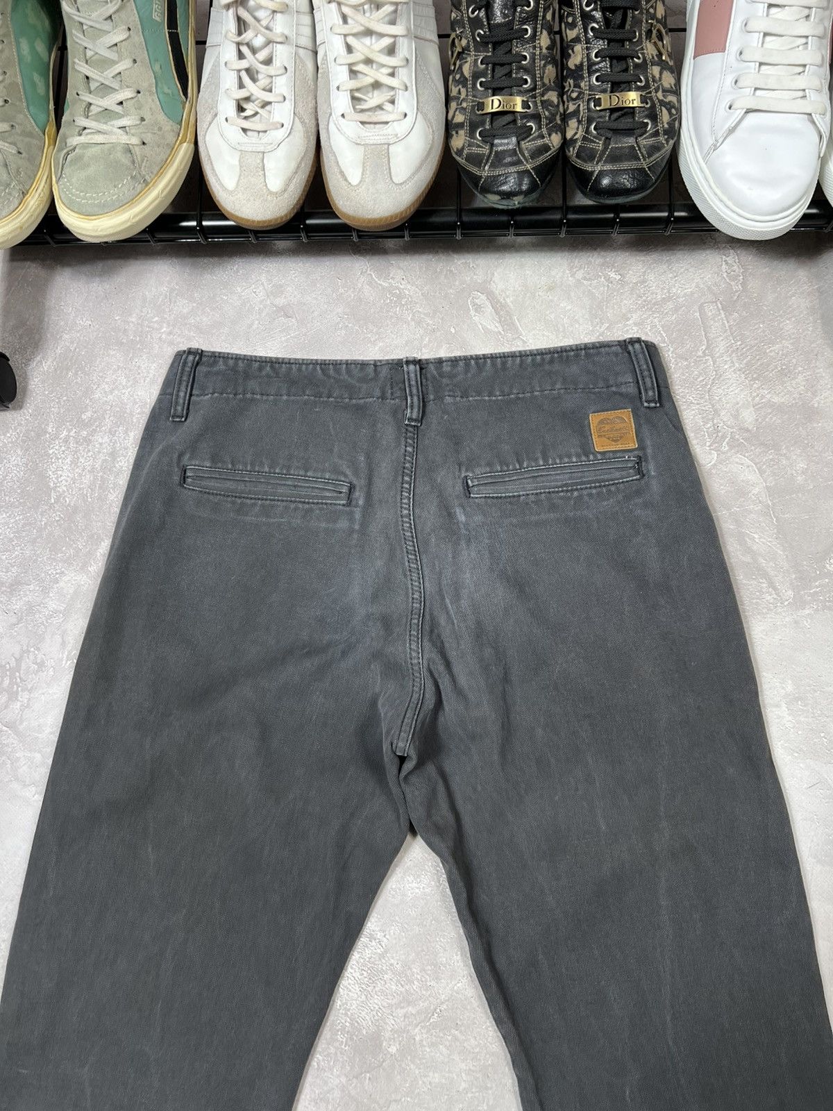 Carhartt × Vintage Vintage Carhartt Distressed Y2k Loyalty Pants Heavy Coton Size US 33 - 2 Thumbnail