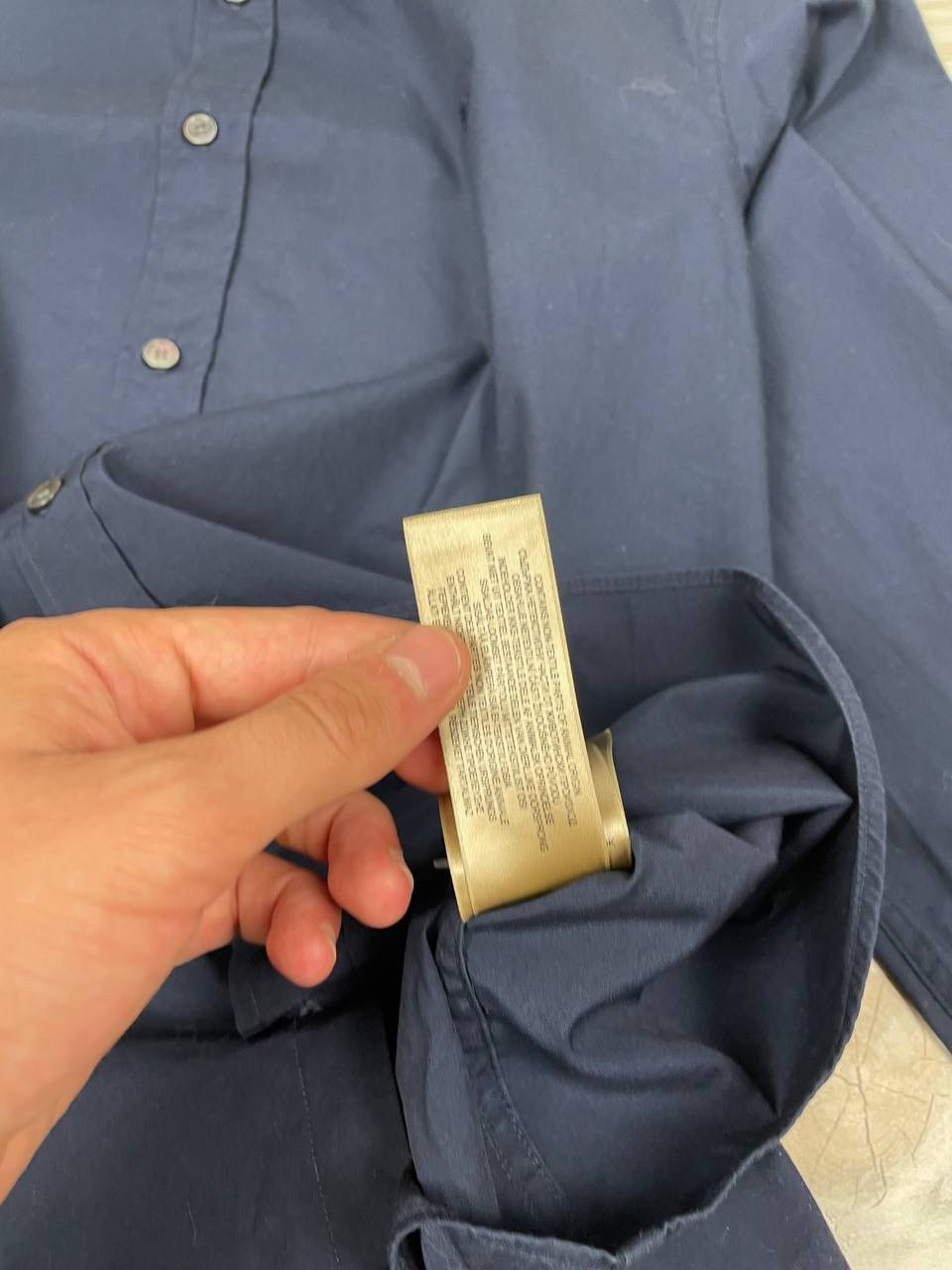 Burberry Vintage Burberry London Shirt Long Sleeve Blue Size US XL / EU 56 / 4 - 24 Thumbnail