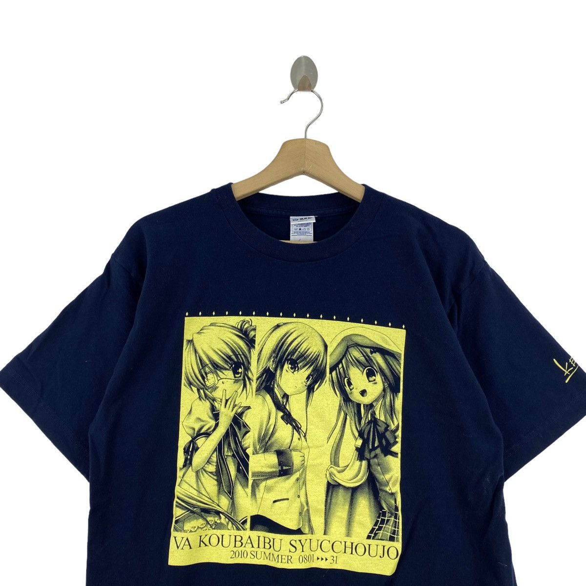 Japanese Brand VA KOUBAIBU SYUCCHOUJO Japanese Anime Voice Actor Event Navy Size US L / EU 52-54 / 3 - 2 Thumbnail
