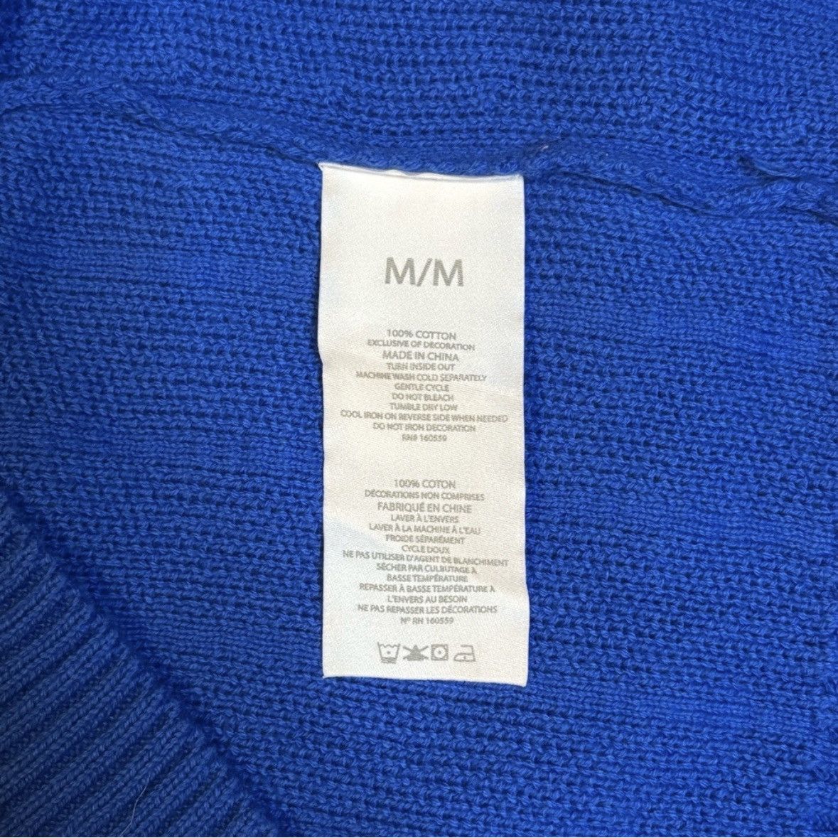 NBA WEAR by Erin Andrews Dallas Mavericks V-Neck Sweater M Size M / US 6-8 / IT 42-44 - 5 Thumbnail