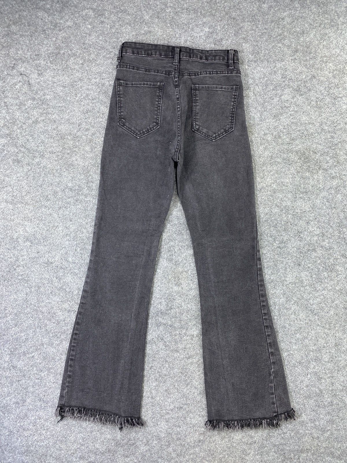 Japanese Brand × Jean Japanese Brand Smile Orchid Black Flare Jeans - J1063 Size 25" / US 0 / IT 36 - 4 Thumbnail