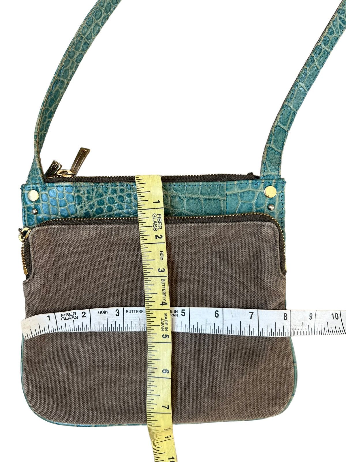 Yohji Yamamoto Yohji Yamamoto Y’saccs X Kenji Ikeda 3 Layer Mini Sling Bag Size ONE SIZE - 9 Thumbnail