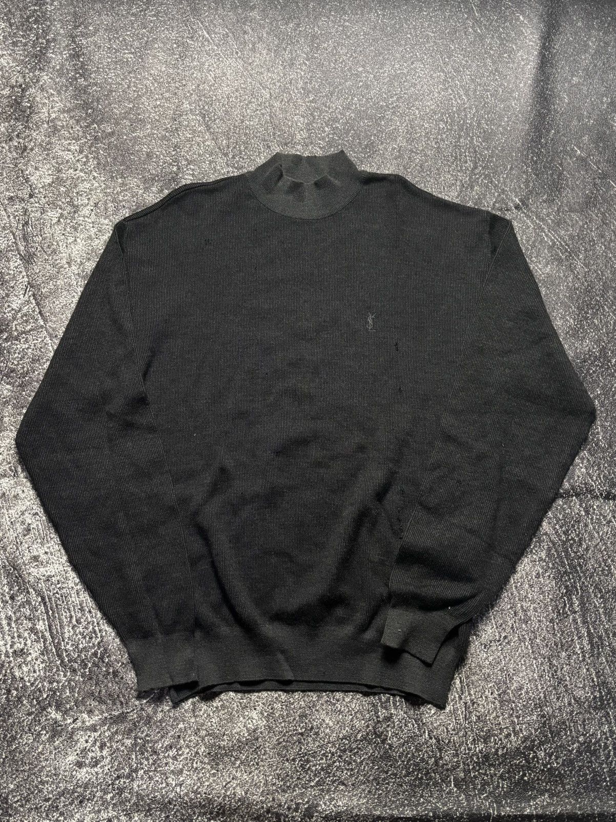 Yves Saint Laurent Yves saint laurent turtle neck knit Size US L / EU 52-54 / 3 - 1 Thumbnail
