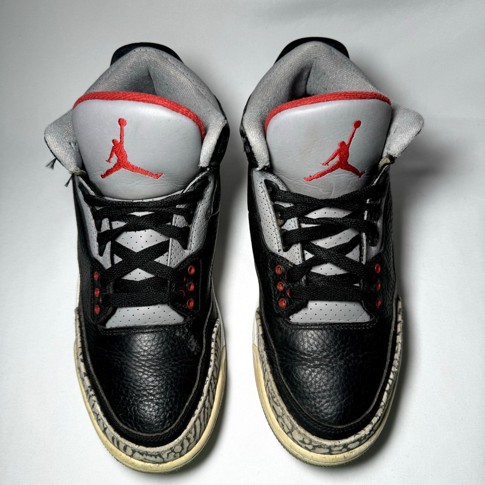 Jordan Brand × Nike Size 8 - Nike Air Jordan 3 Retro OG Black Cement Shoes Size US 8 / EU 41 - 4 Thumbnail
