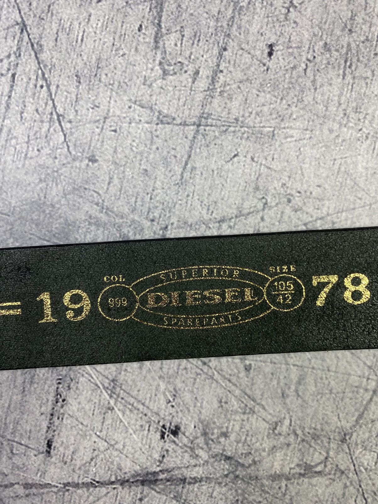 Diesel × Vintage Vintage Diesel Leather Belt Size ONE SIZE - 16 Thumbnail