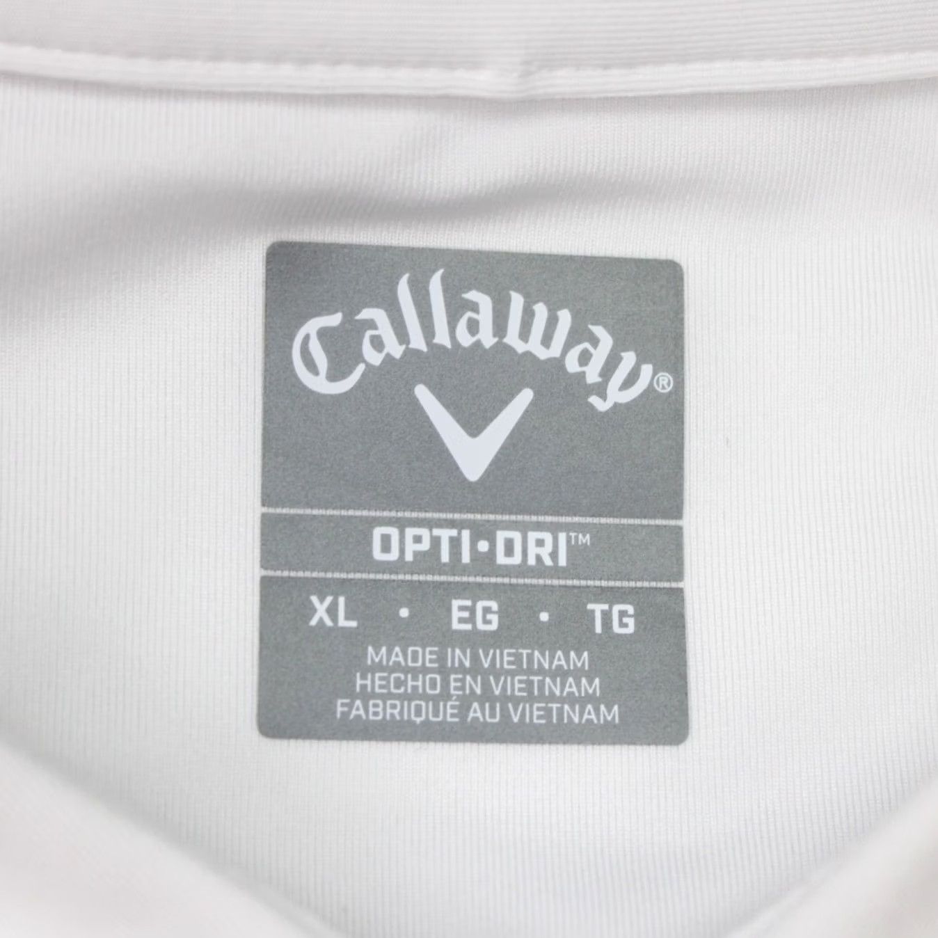 Callaway Callaway Polo Shirt Mens XL White Blue Opti-Dri Golf Short Sleeve) Size US XL / EU 56 / 4 - 7 Thumbnail