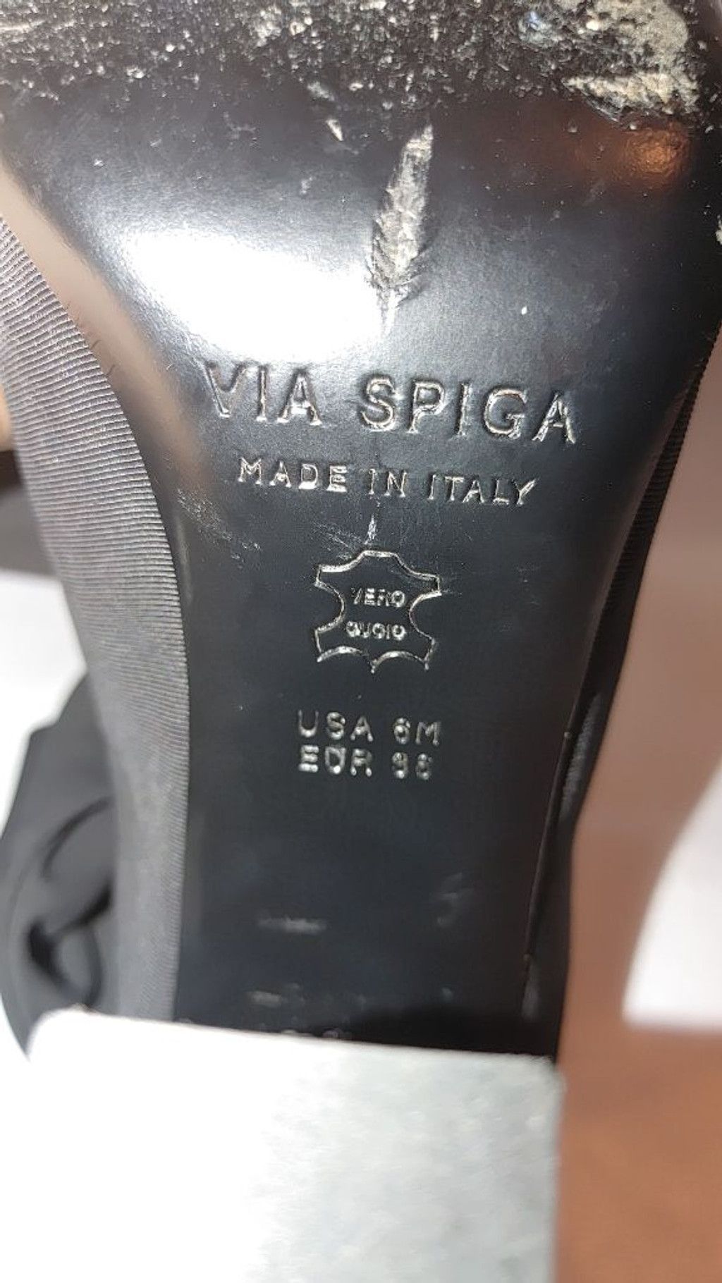 The Unbranded Brand Via Spiga Agyness Ankle Boot Neoprene Cuff w Leather Size 6M Size US 6 / IT 36 - 9 Thumbnail
